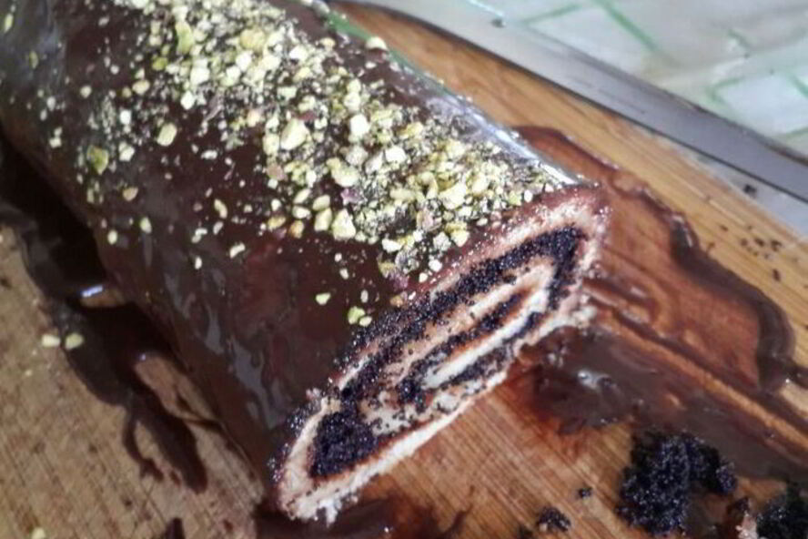 Рецепт медово-макового рулет