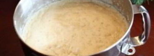 дрожжевые оладушки на кислом молоке. Шаг 5