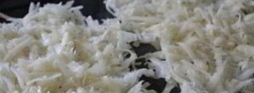 картофельные оладьи с яйцом и авокадо. Шаг 3