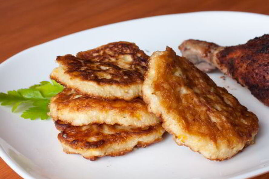 Рецепт кукурузных оладий