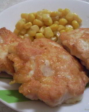 Куриные оладушки с сыром