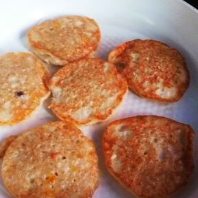 Куриные оладьи