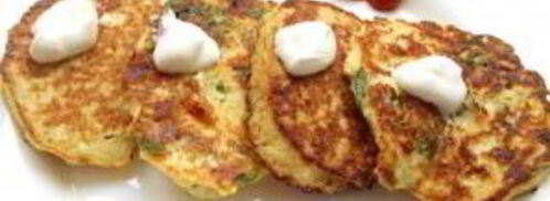 луковые оладьи. Шаг 4