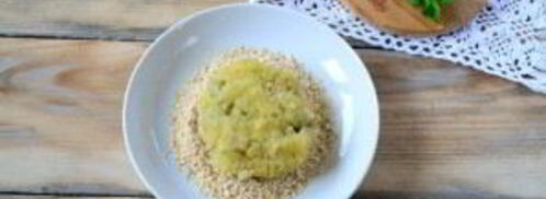 марокканские оладьи из картофеля c чимичури. Шаг 6