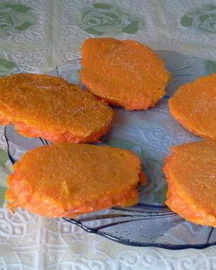 Морковные оладьи