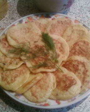 Нежные оладьи из кабачков