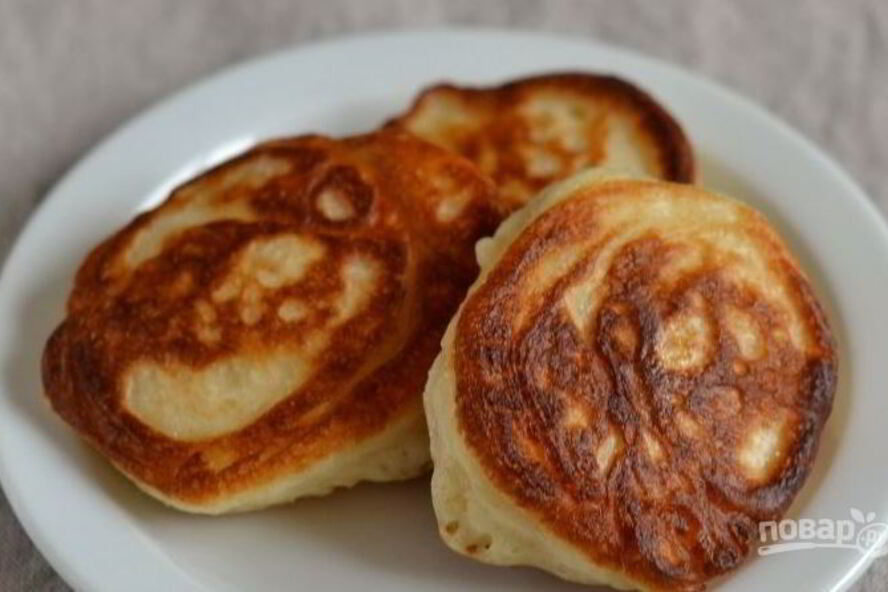 Рецепт оладушек на дрожжах и молоке