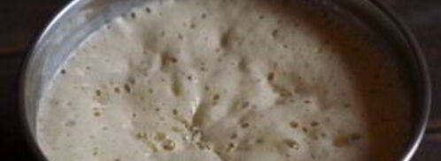 оладушки на дрожжах и молоке. Шаг 6