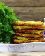 Оладьи из кабачков с манкой