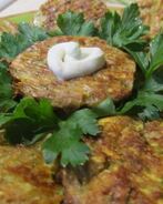 Оладьи из кабачков в духовке