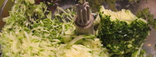 оладьи из кабачков в духовке. Шаг 3