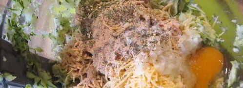 оладьи из кабачков в духовке. Шаг 7