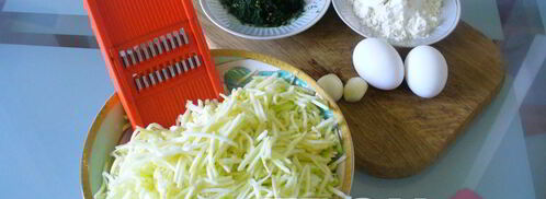 оладьи из кабачков. Шаг 3