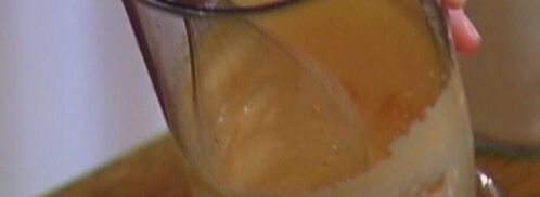 оладьи из рикотты с карамелизированной грушей. Шаг 3