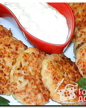 Оладьи из цветной капусты