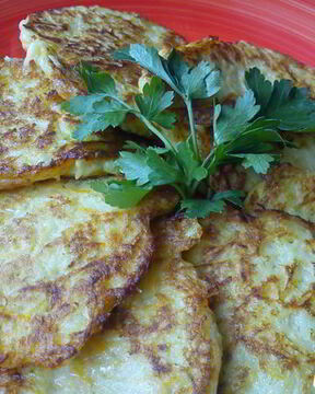 Оладьи кабачково-картофельные