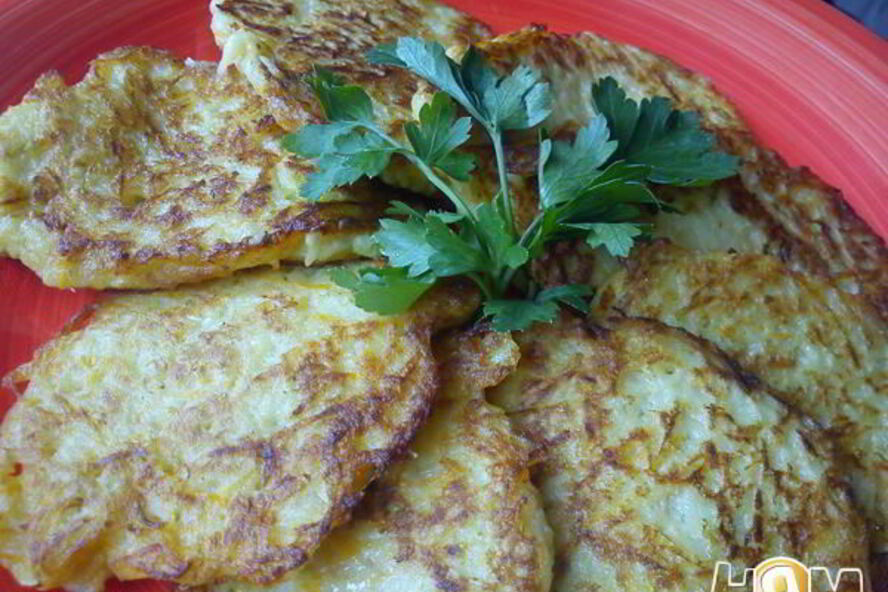 Рецепт оладий кабачково-картофельные