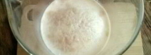 оладьи на молоке с дрожжами. Шаг 3