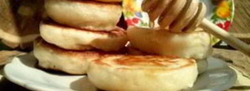 оладьи на молоке с дрожжами. Шаг 7