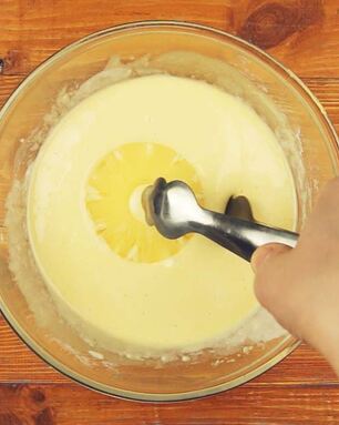 Оладьи с ананасом