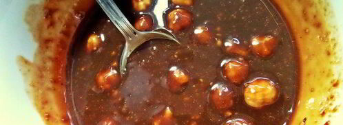 оладьи с черникой и шоколадом. Шаг 10