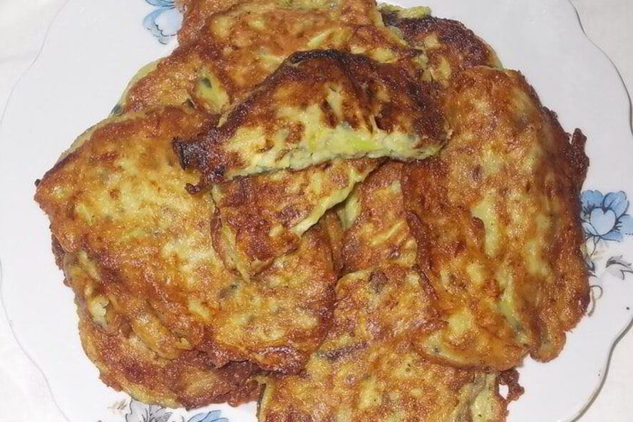 Рецепт оладий с моцареллой