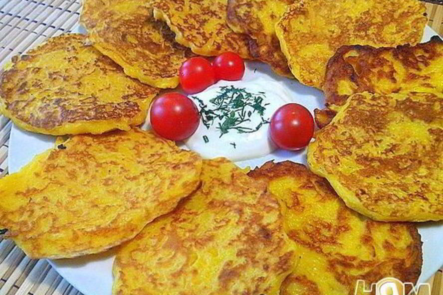 Рецепт тыквенных оладушек