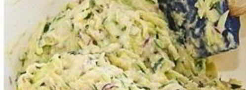 запеченные кабачковые оладьи. Шаг 3