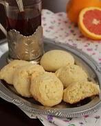 Апельсиновое печенье на оливковом масле