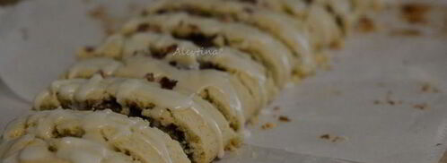 бискотти с клюквенным вкусом. Шаг 9