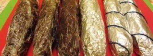 колбаска из печенья и сгущенки. Шаг 5