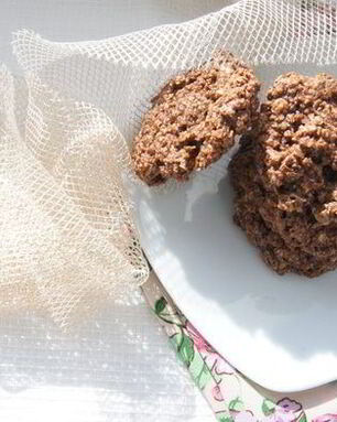 Овсяное шоколадное печенье