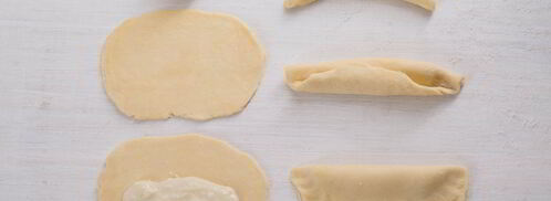 печенье бананы с творожной начинкой. Шаг 9