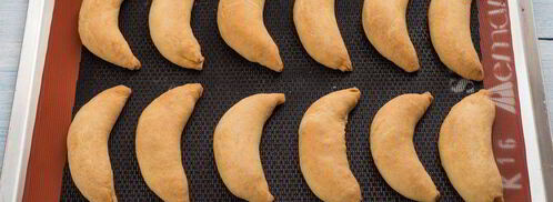 печенье бананы с творожной начинкой. Шаг 11