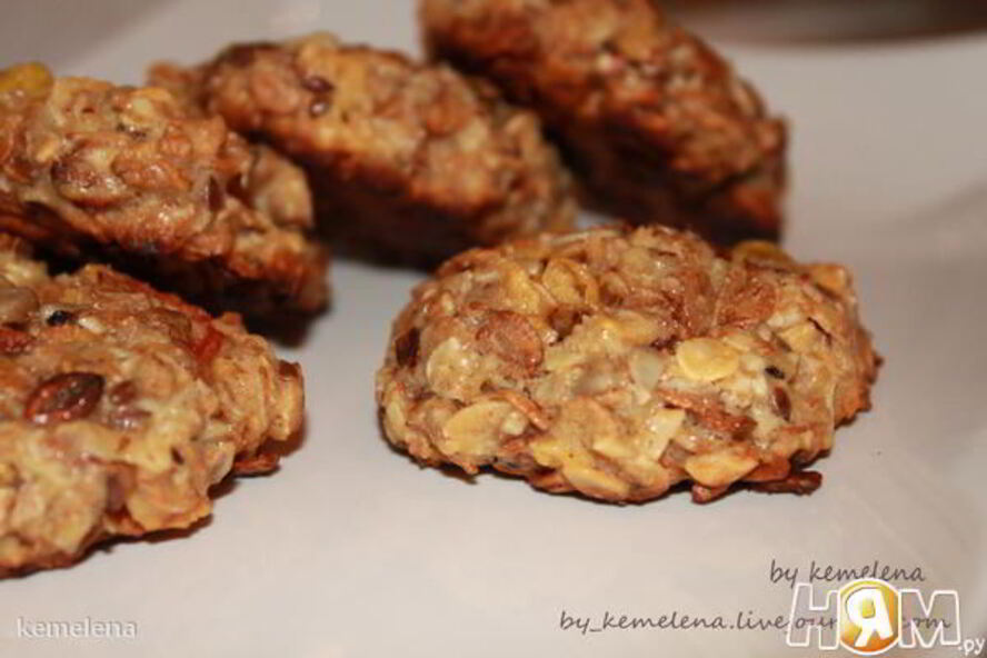Рецепт печенья из мюсли