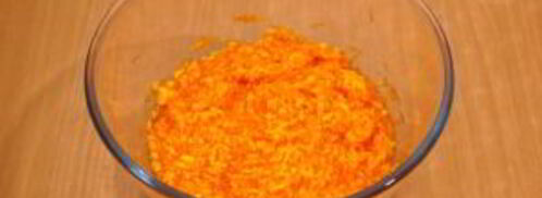 печенье морковное. Шаг 3
