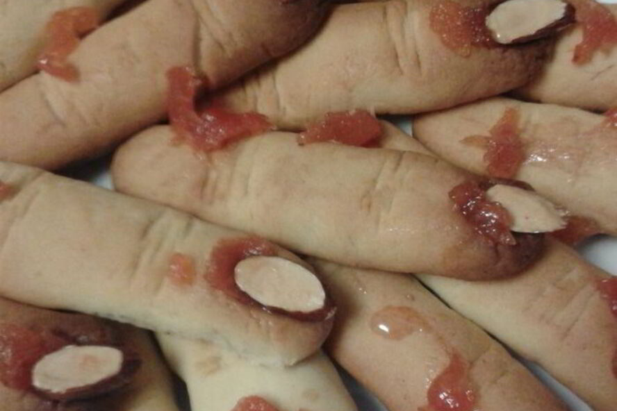 Рецепт печенья пальцы на хэллоуин