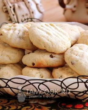 Печенье с изюмом