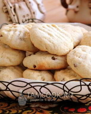 Печенье с изюмом