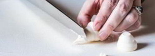 печенье в виде грибочков. Шаг 6