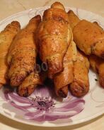 Рогалики с маком дрожжевые