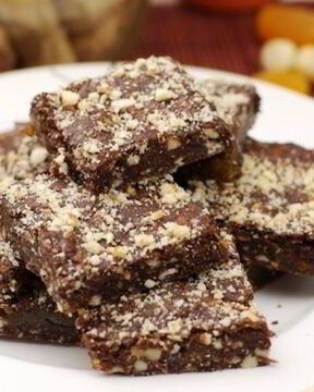 Шоколадное печенье с лесными орехами