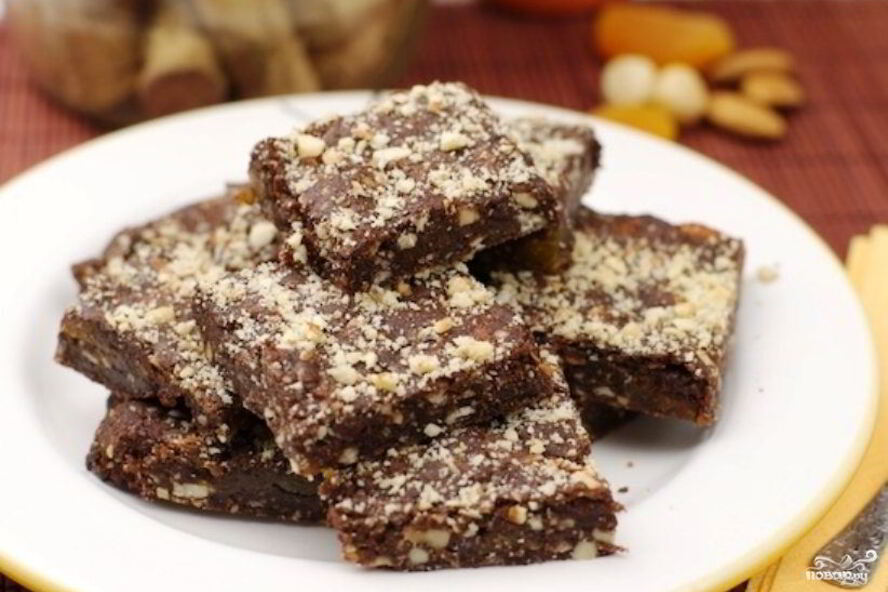 Рецепт шоколадного печенья с лесными орехами