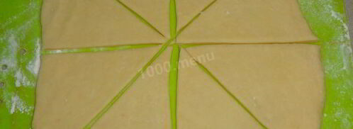 вкусные рогалики с творогом. Шаг 9