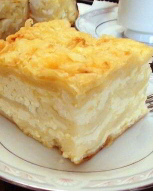 Ачма с сыром и творогом