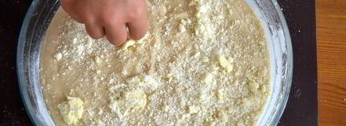 домашний пирог с крошкой. Шаг 8