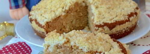 домашний пирог с крошкой. Шаг 11