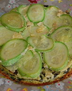 Итальянский пирог с кабачками