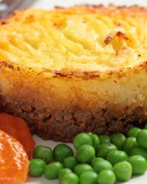 Картофельный пирог с мясом