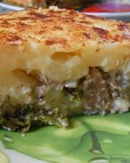 Картофельный пирог с сардинами в мультиварке